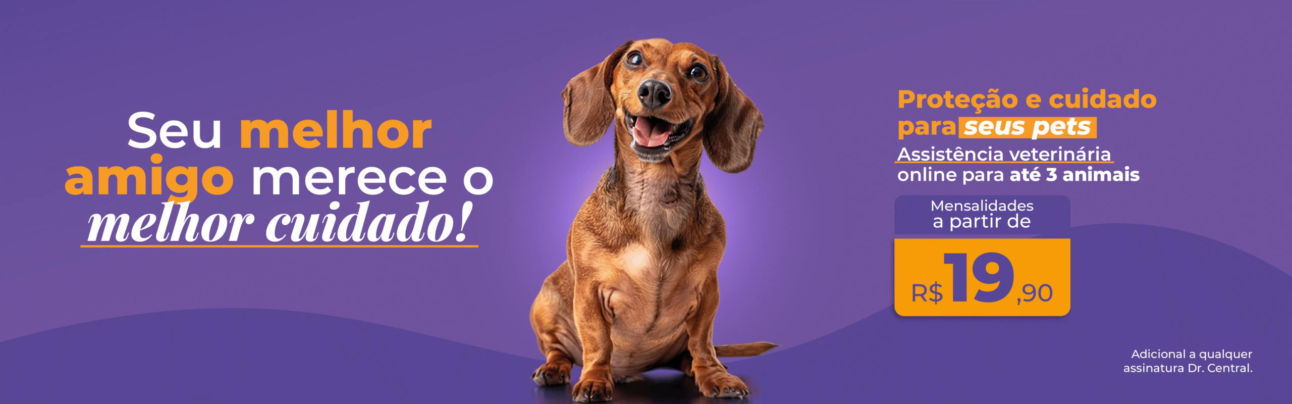 Banner desktop - Plano Pet
